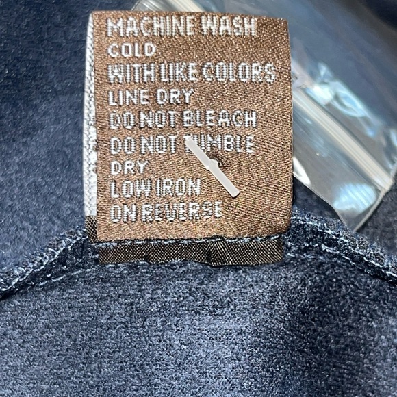 J. McLaughlin Women’s Haarlem Shirt Dress Faux Suede Solid Navy Blue Size M NWT - Picture 13 of 14